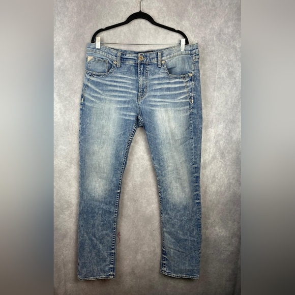 SALVAGE/SLVG Buckle Mayhem Boot/Boot‎ Cut Men's Jeans/Denim Size  38 - Picture 1 of 8